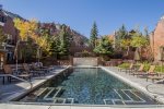 Aspen Mountain Residences - Heated lap pool, hot tub and sauna 